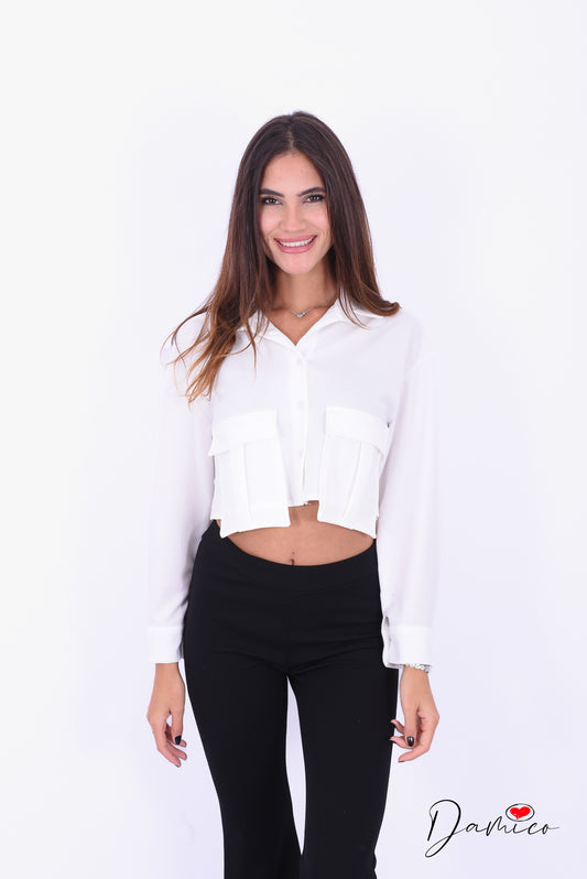Camicia con tasconi