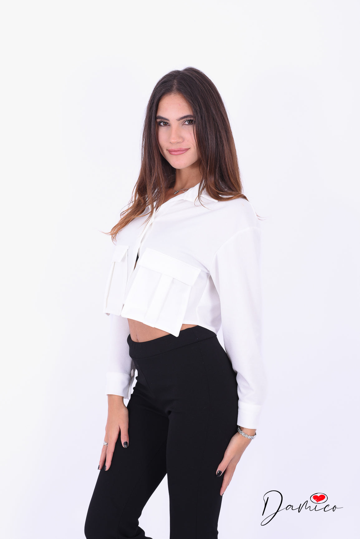 Camicia con tasconi