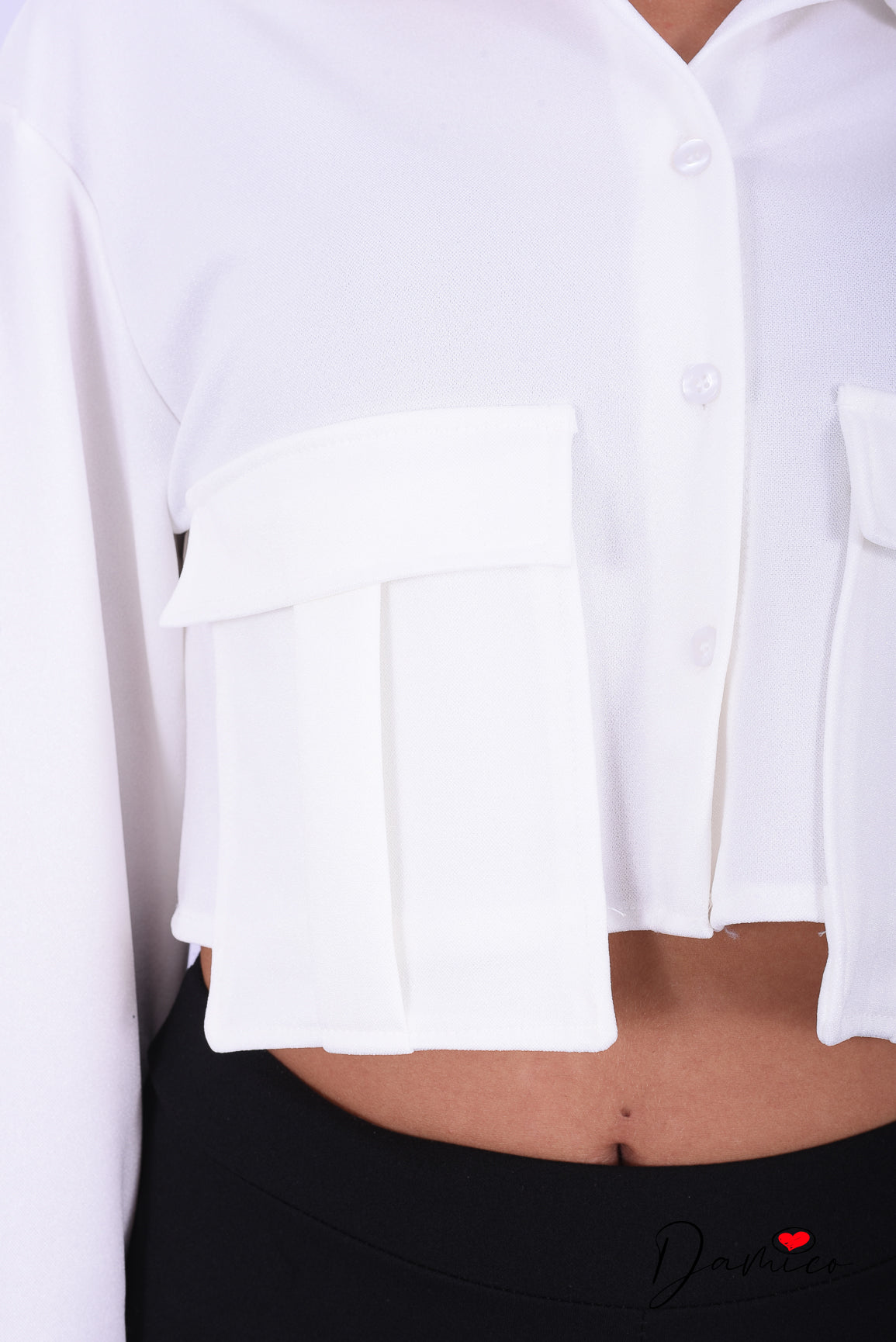 Camicia con tasconi