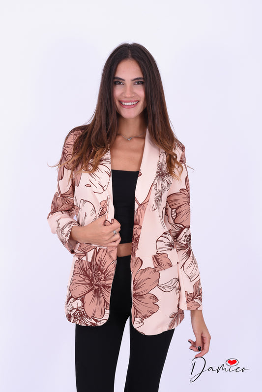 Blazer floreale
