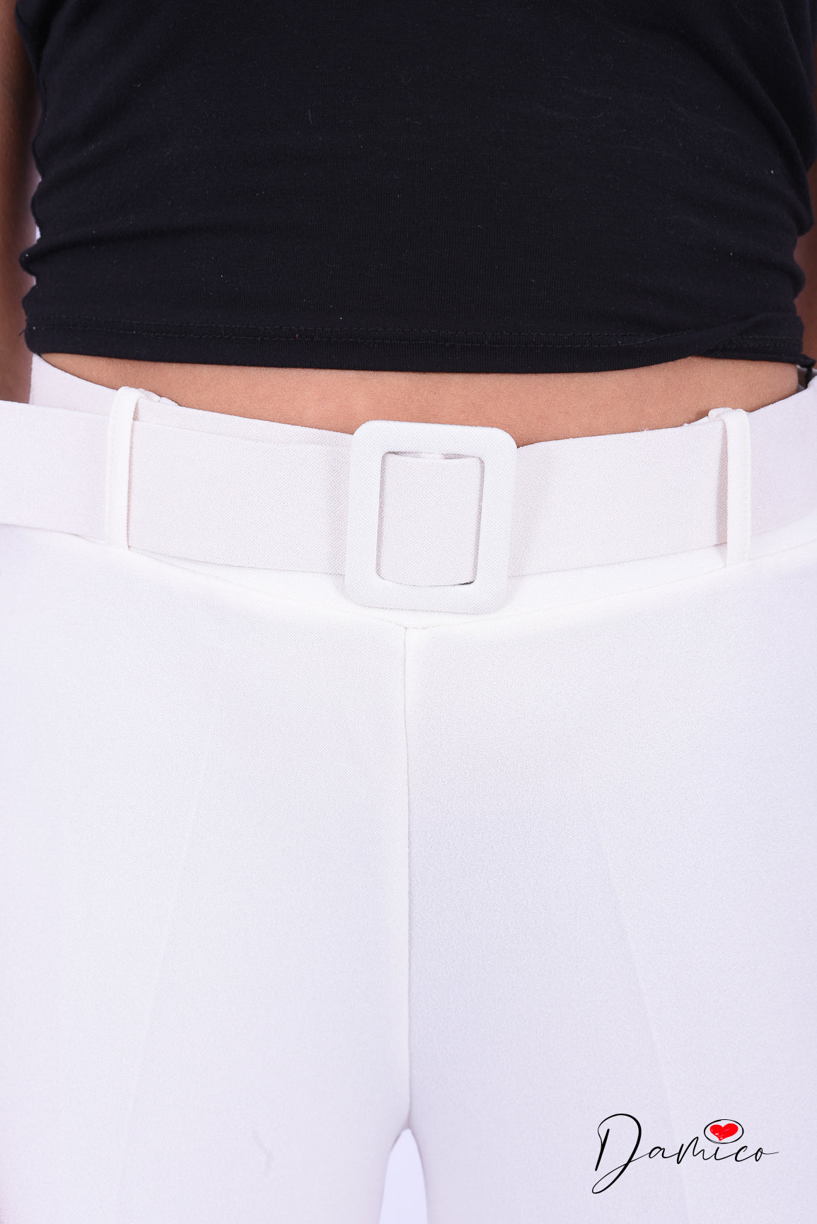 Pantalone con cintura