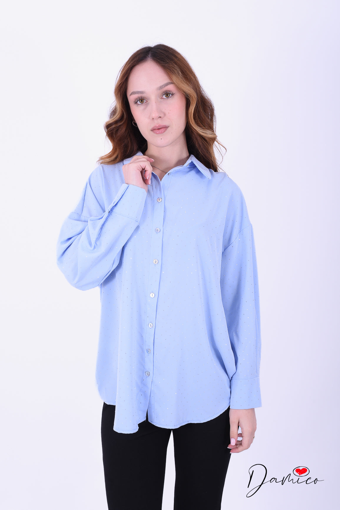 Camicia over punti luce