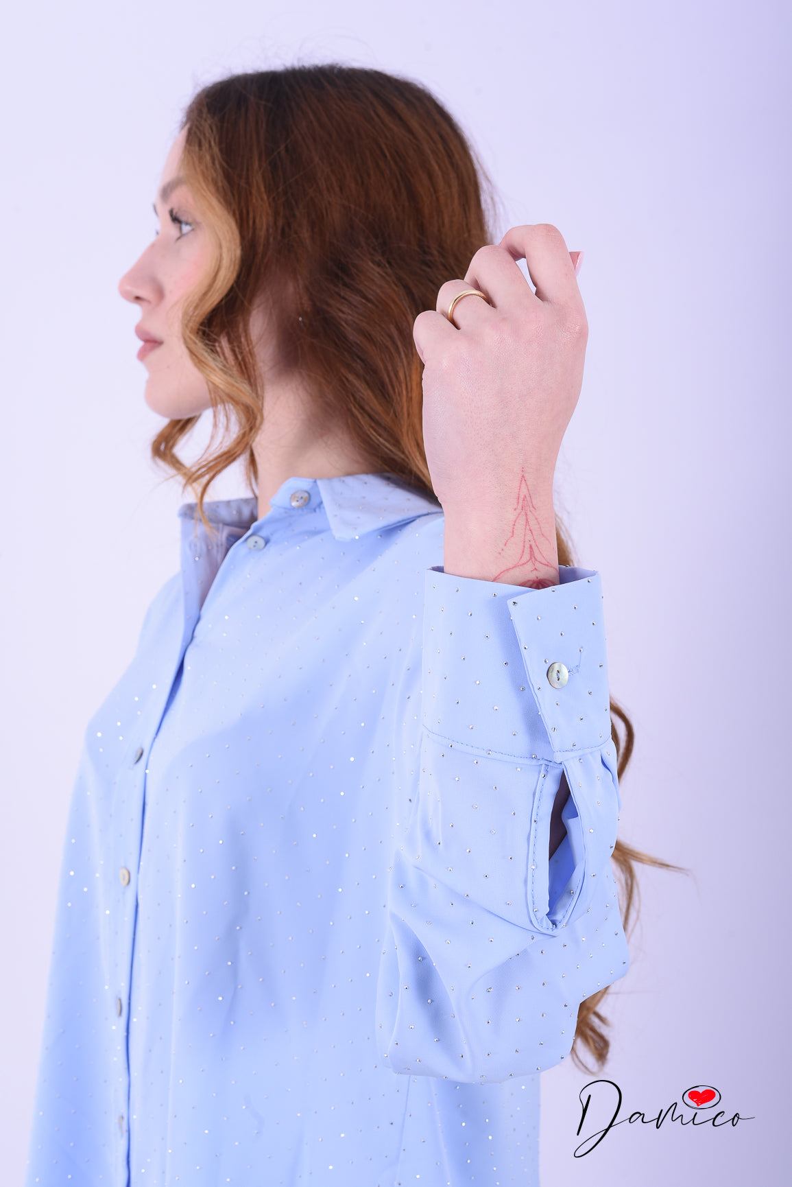 Camicia over punti luce