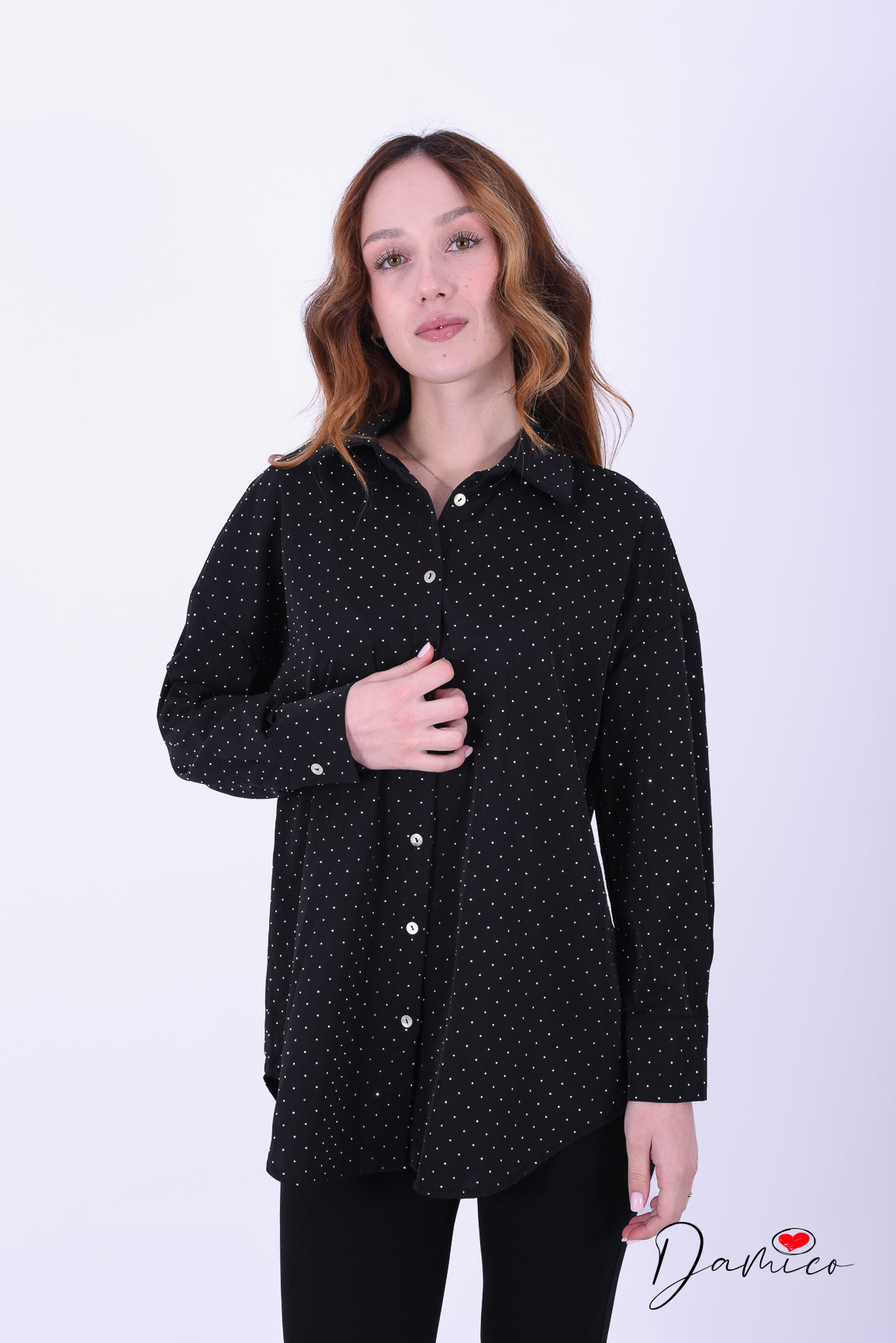 Camicia over punti luce