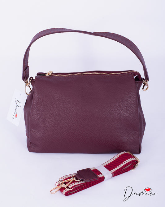 Borsa a tracolla soft&hammered