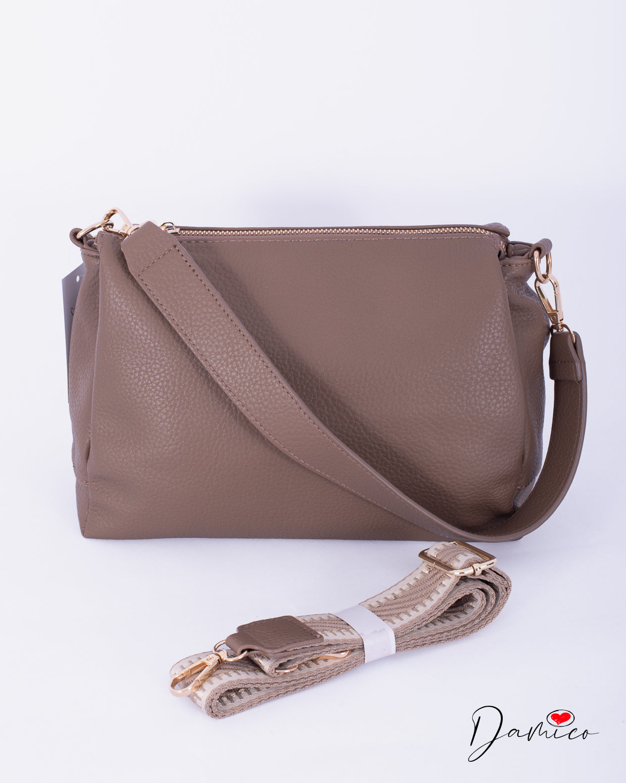 Borsa a tracolla soft&hammered