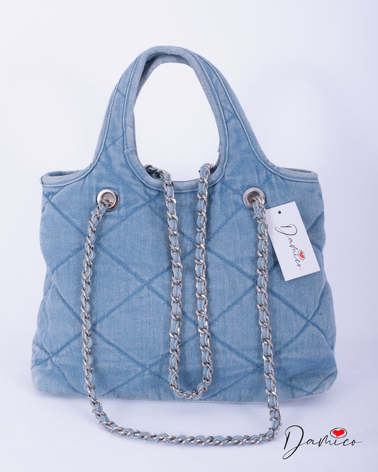 Borsa trapuntata chain d