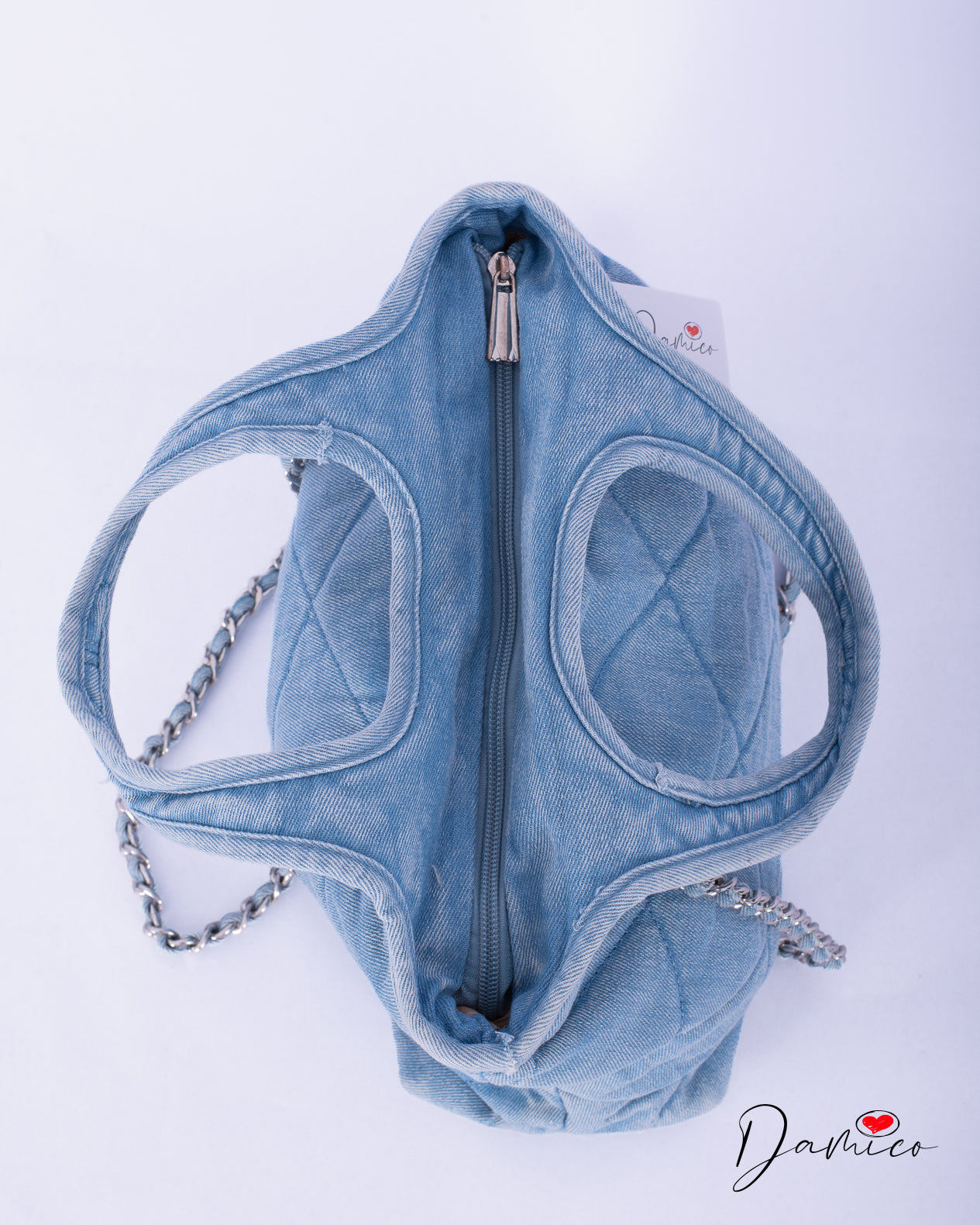 Borsa trapuntata chain d