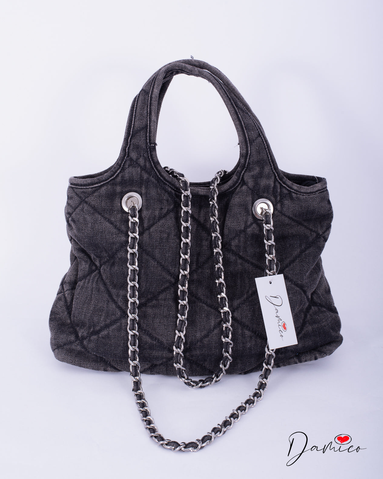 Borsa trapuntata chain d