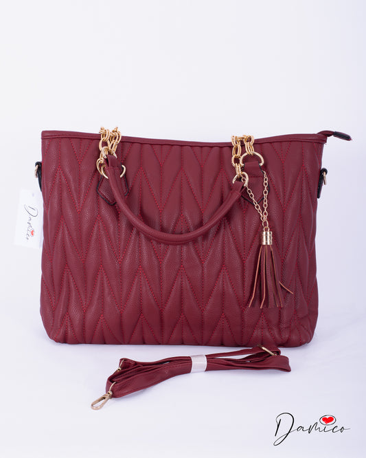 Borsa tote gold chain