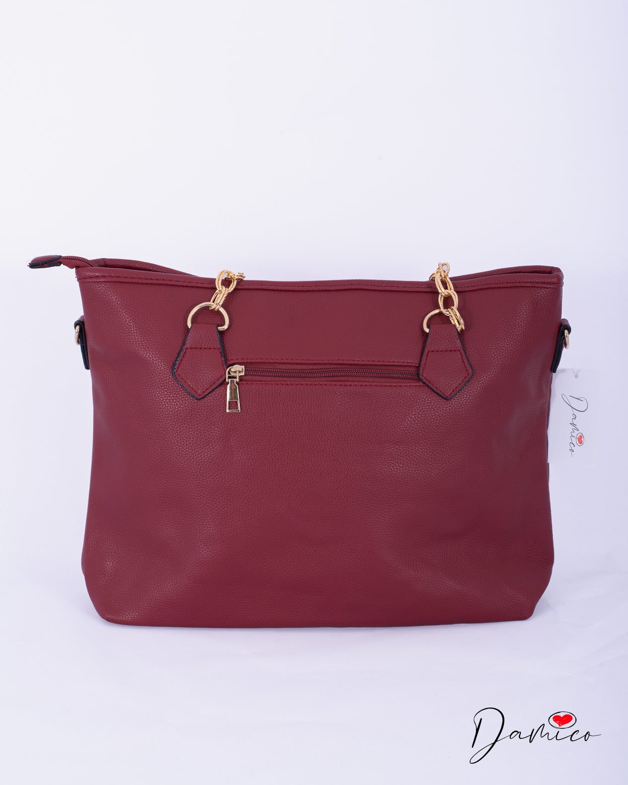 Borsa tote gold chain