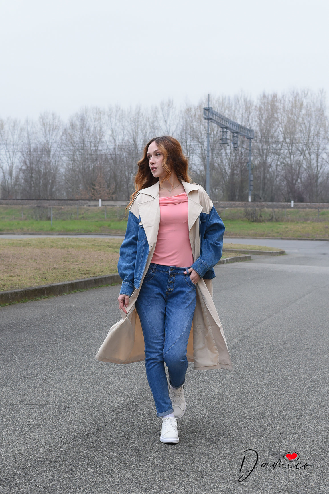 Trench 1/2 denim