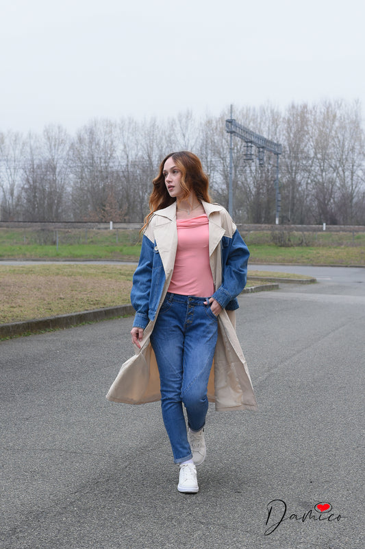 Trench 1/2 denim