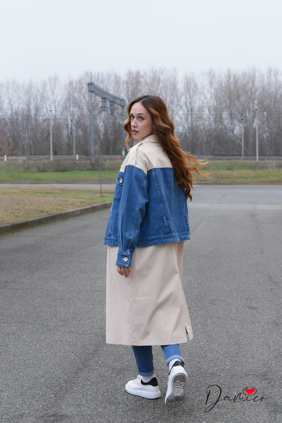 Trench 1/2 denim