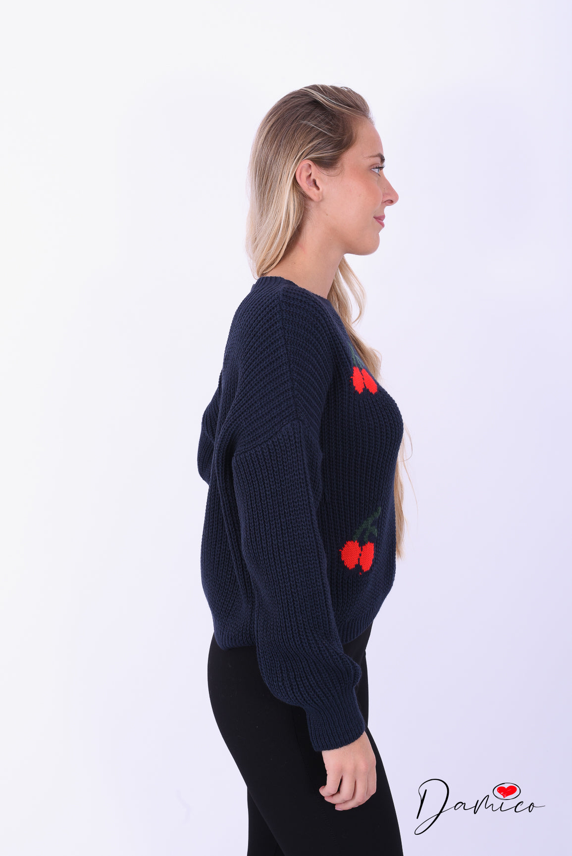 Maglione con ciliegie