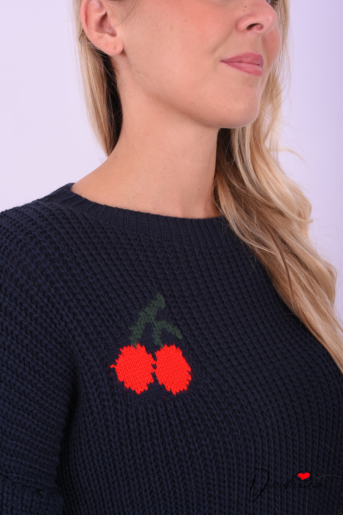 Maglione con ciliegie
