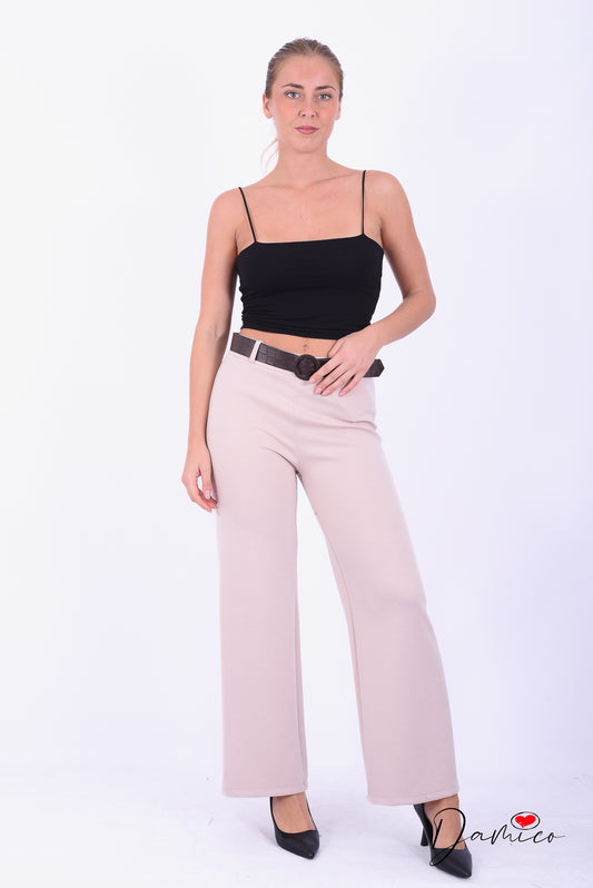 Pantalone cintura Animalier