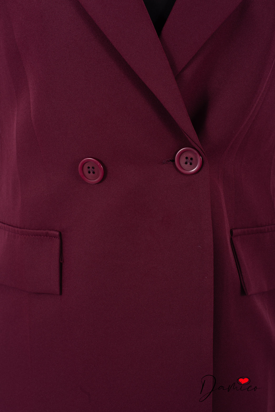 Completo blazer fusciacca + pantapalazzo