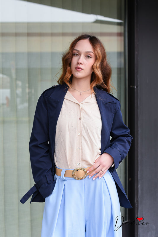 Camicia over punti luce