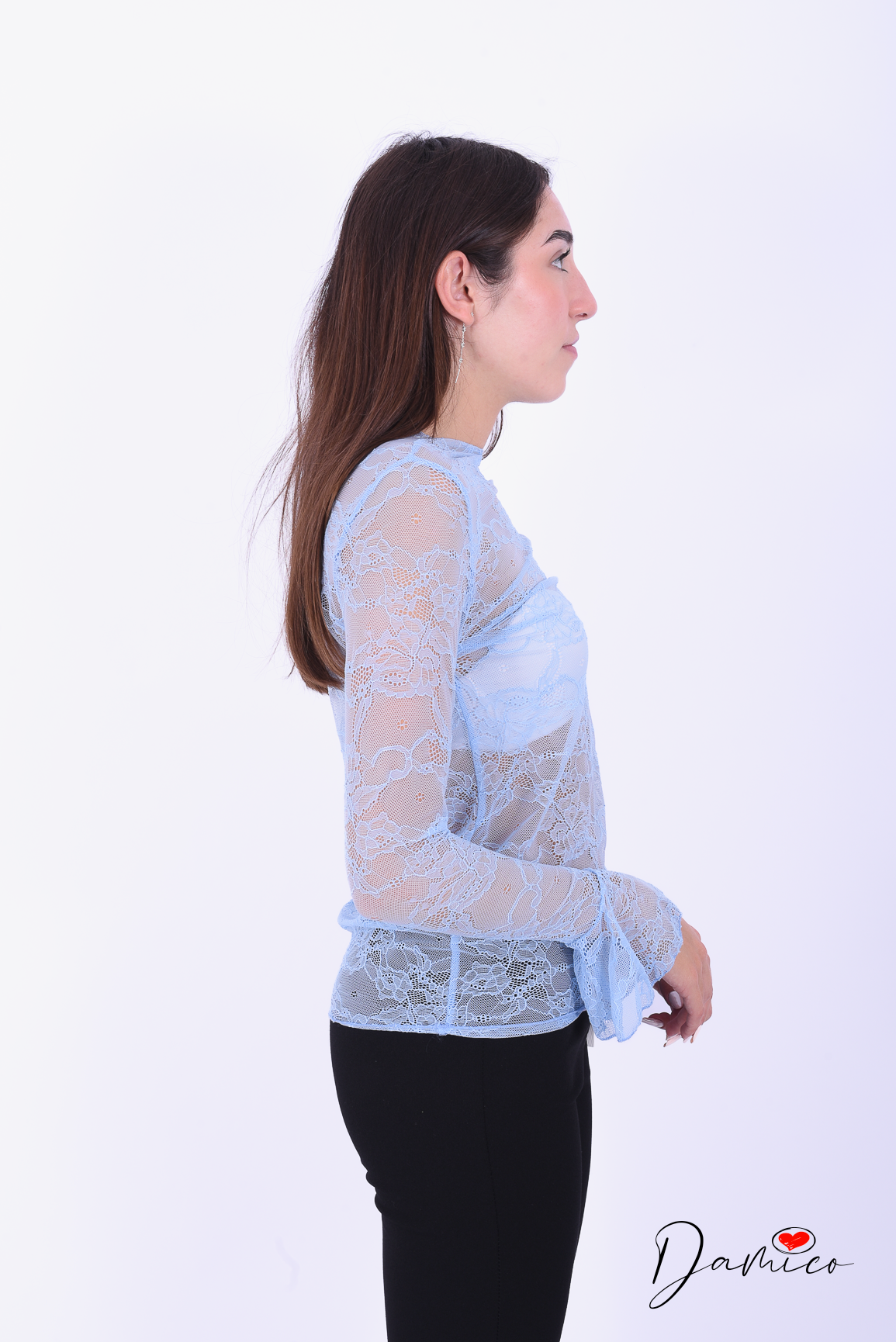Maglia total pizzo