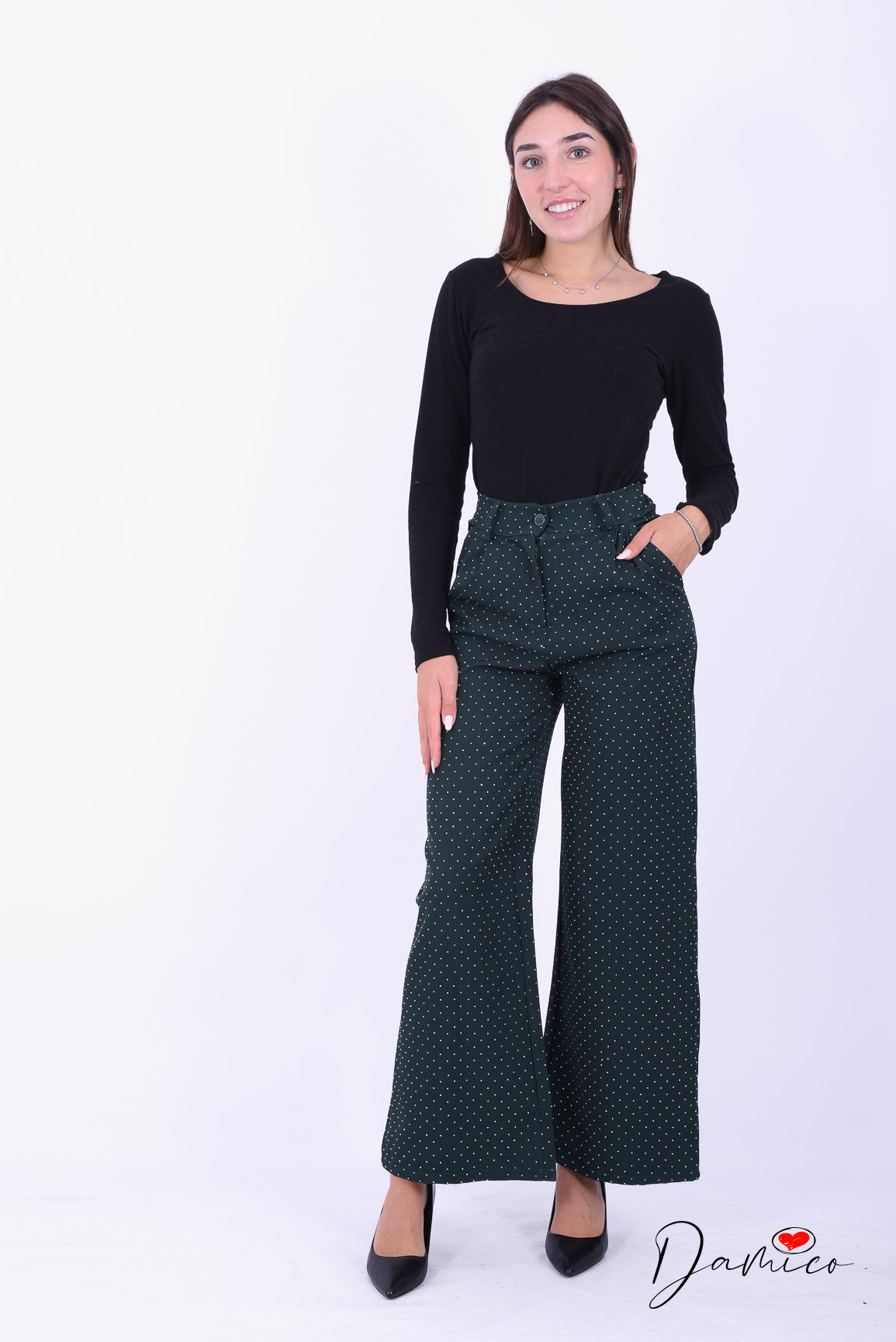 Pantalone punti luce