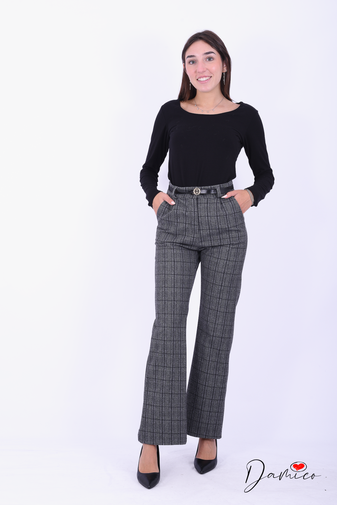 Pantalone a quadri