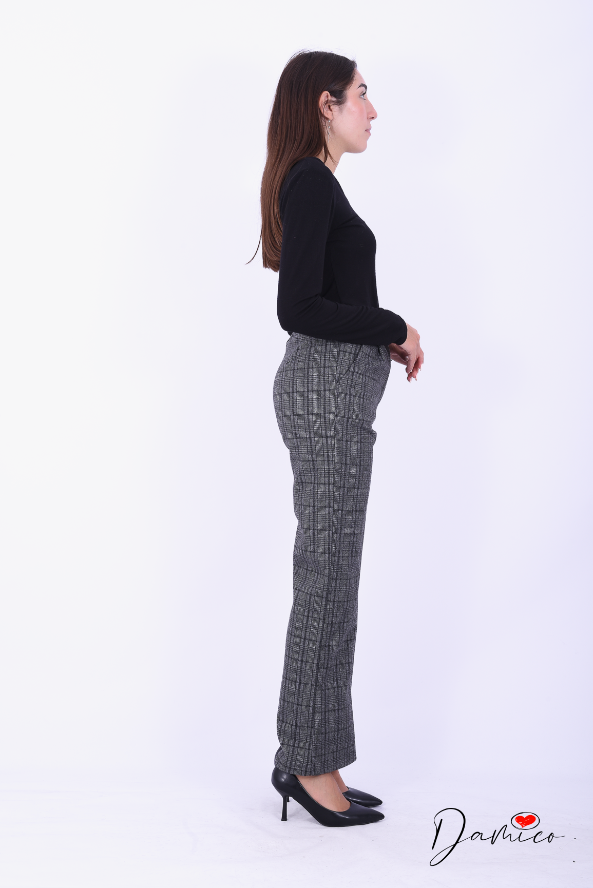 Pantalone a quadri