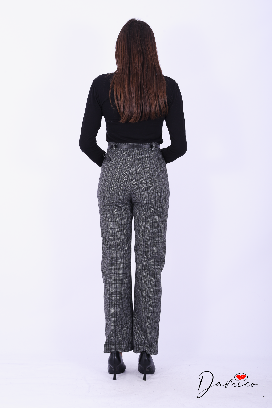 Pantalone a quadri