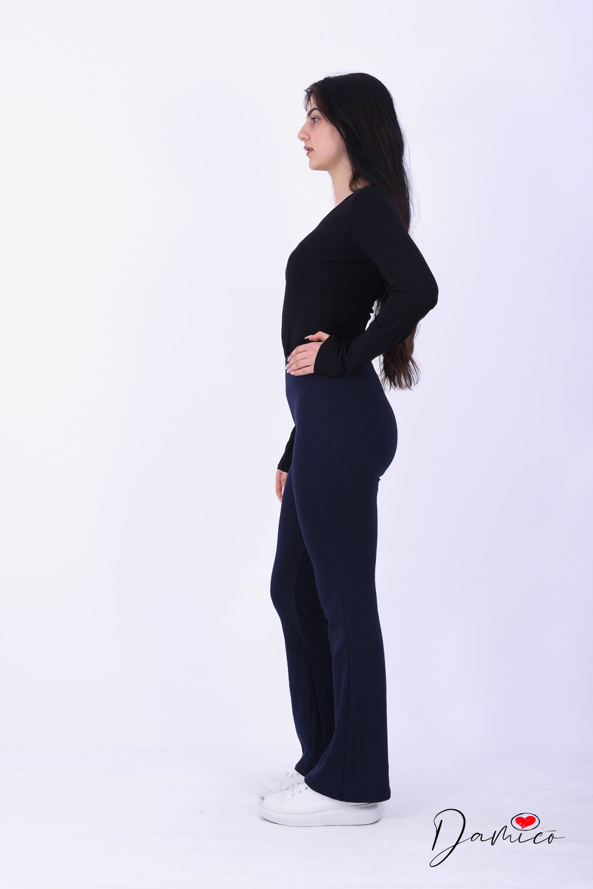 Leggins con fascia a zampa