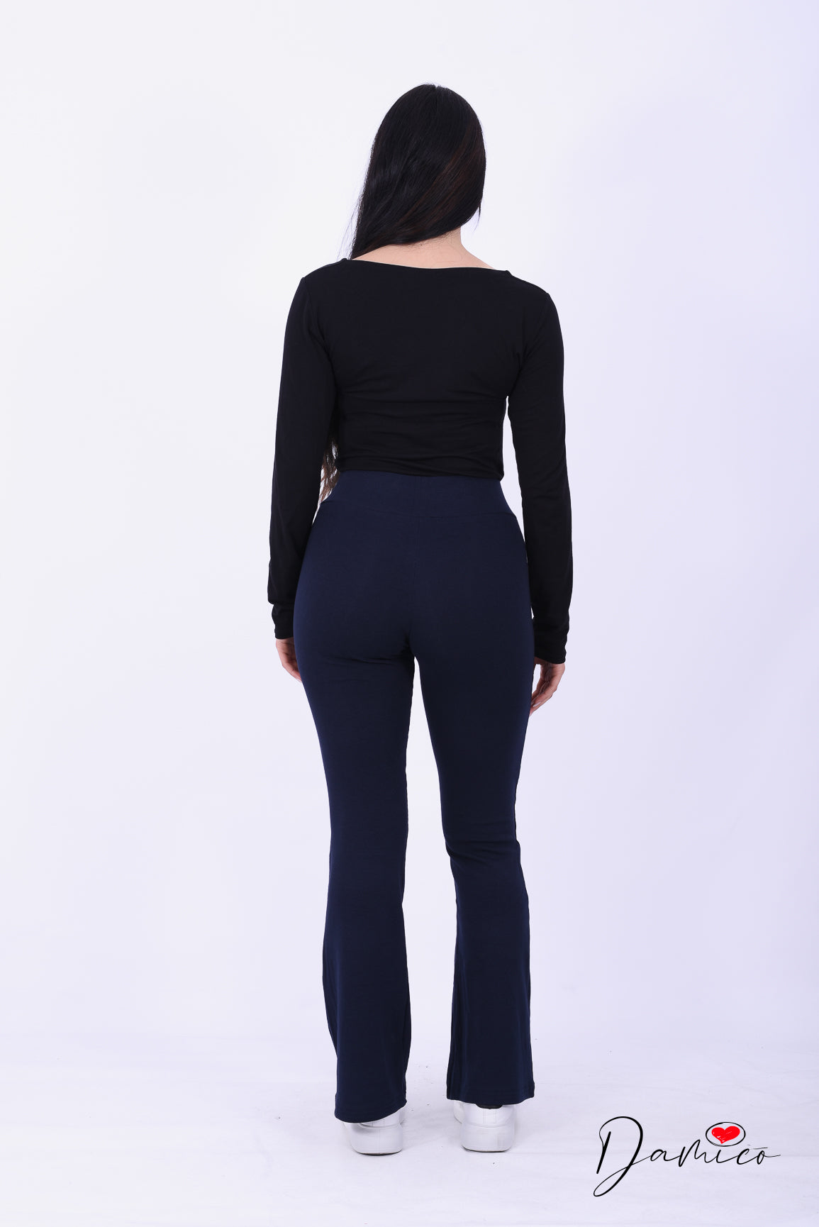 Leggins con fascia a zampa