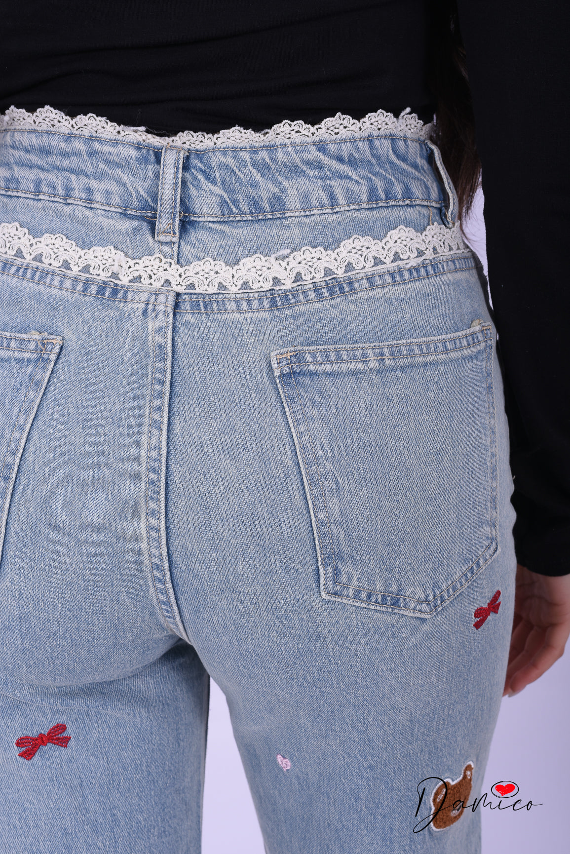 Jeans teddy&lace
