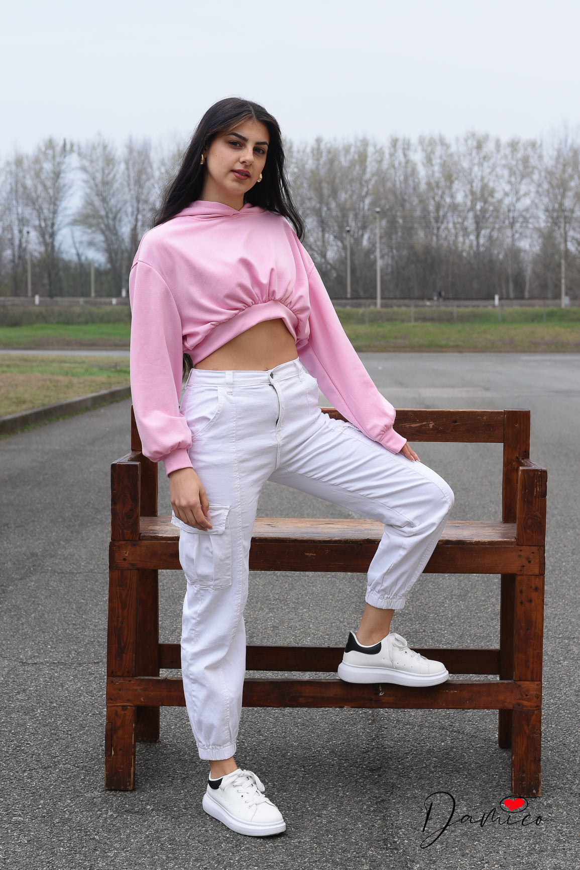 Jeans cargo elastico -6- 00434