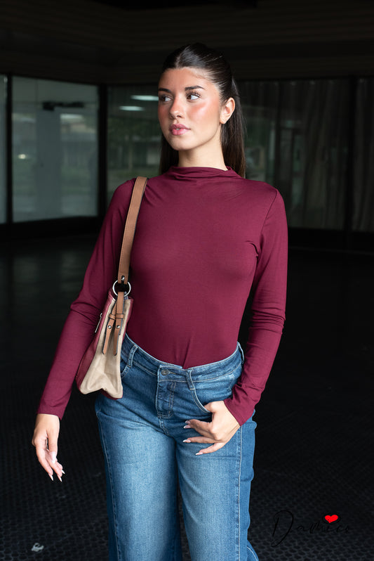 Maglia basic slim - Lupetto