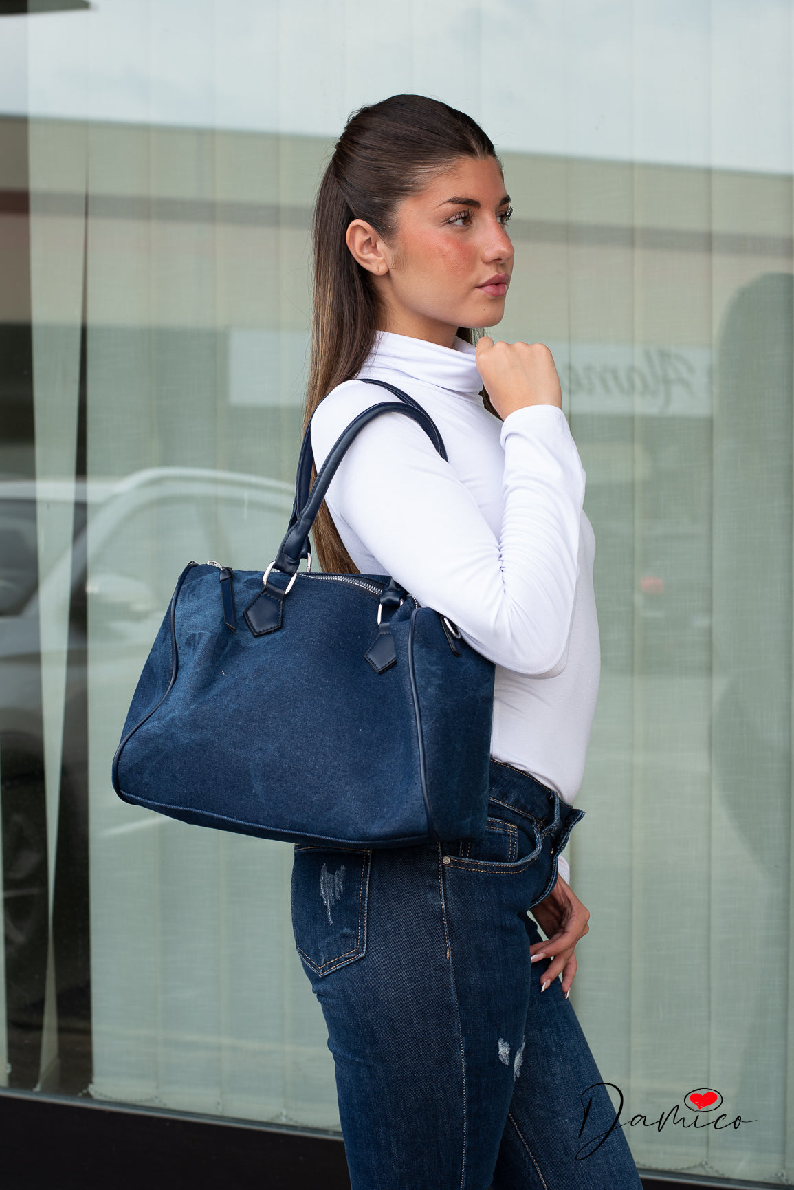 Maglia basic slim - Dolcevita