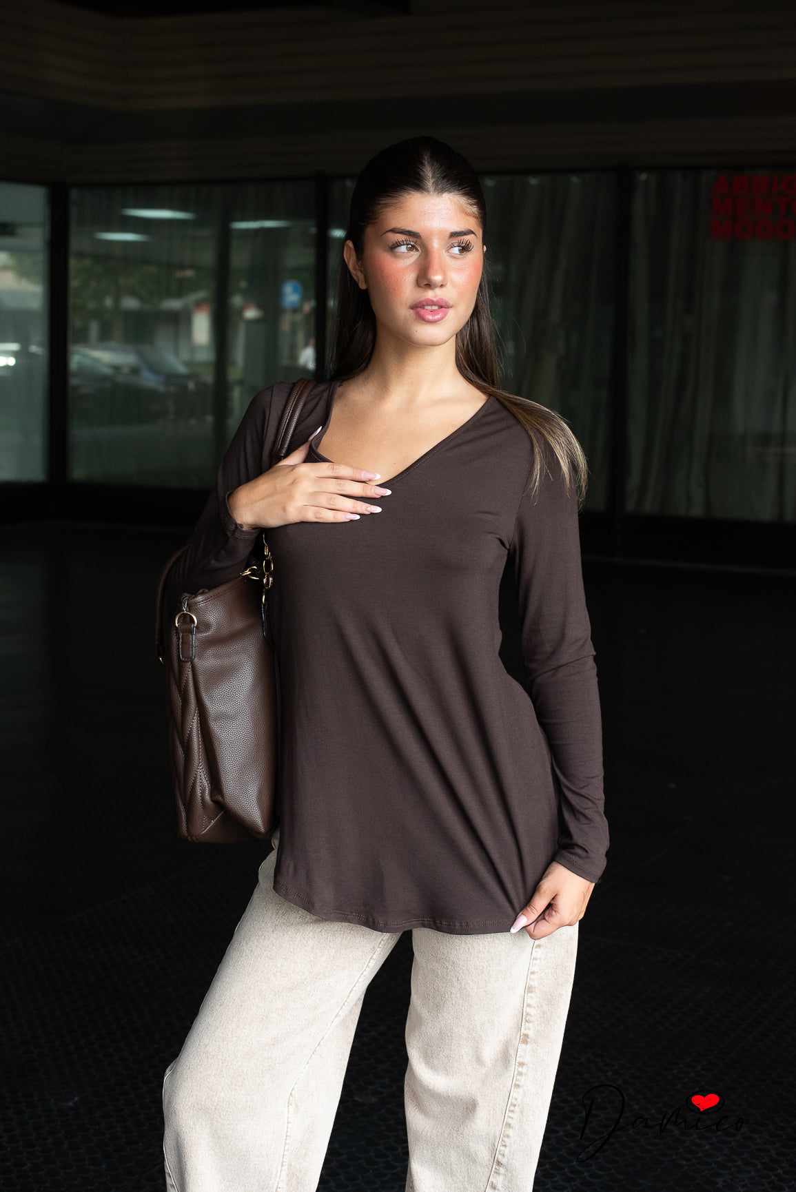 Maglia basic over - V